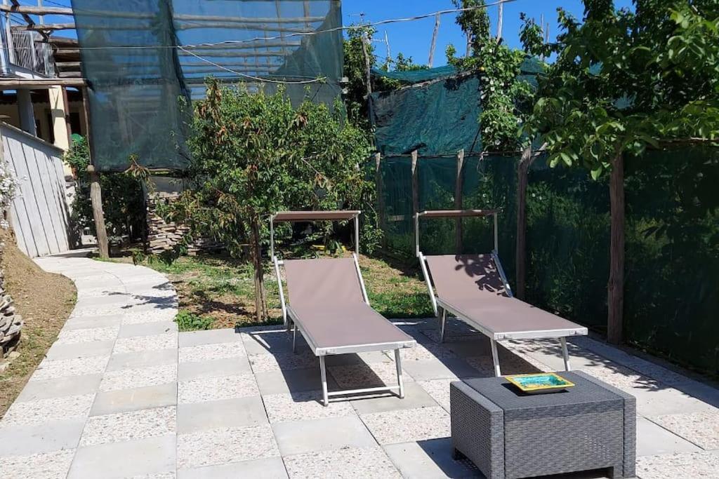 Sun & Relax, Relaxing Location With Seaview Villa Маса Лубрензе Екстериор снимка
