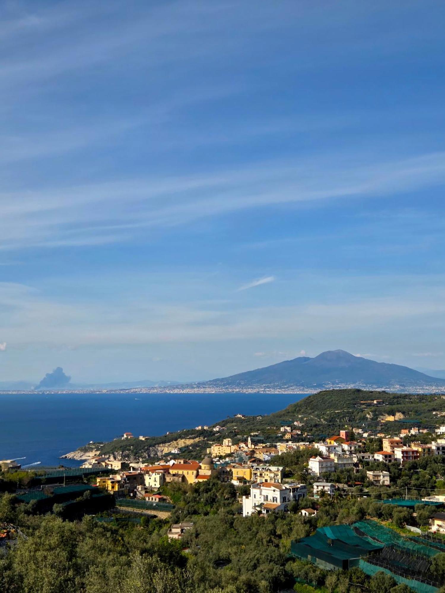 Sun & Relax, Relaxing Location With Seaview Villa Маса Лубрензе Екстериор снимка