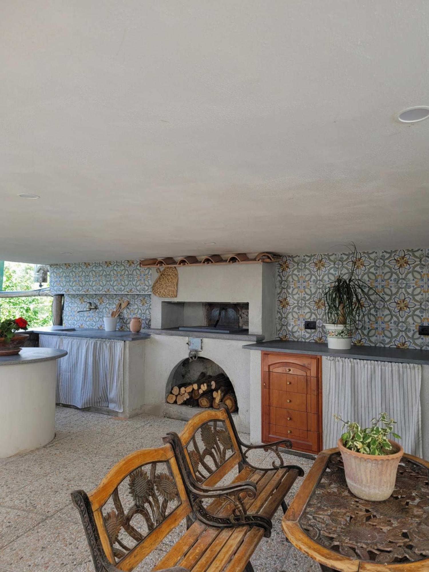 Sun & Relax, Relaxing Location With Seaview Villa Маса Лубрензе Екстериор снимка