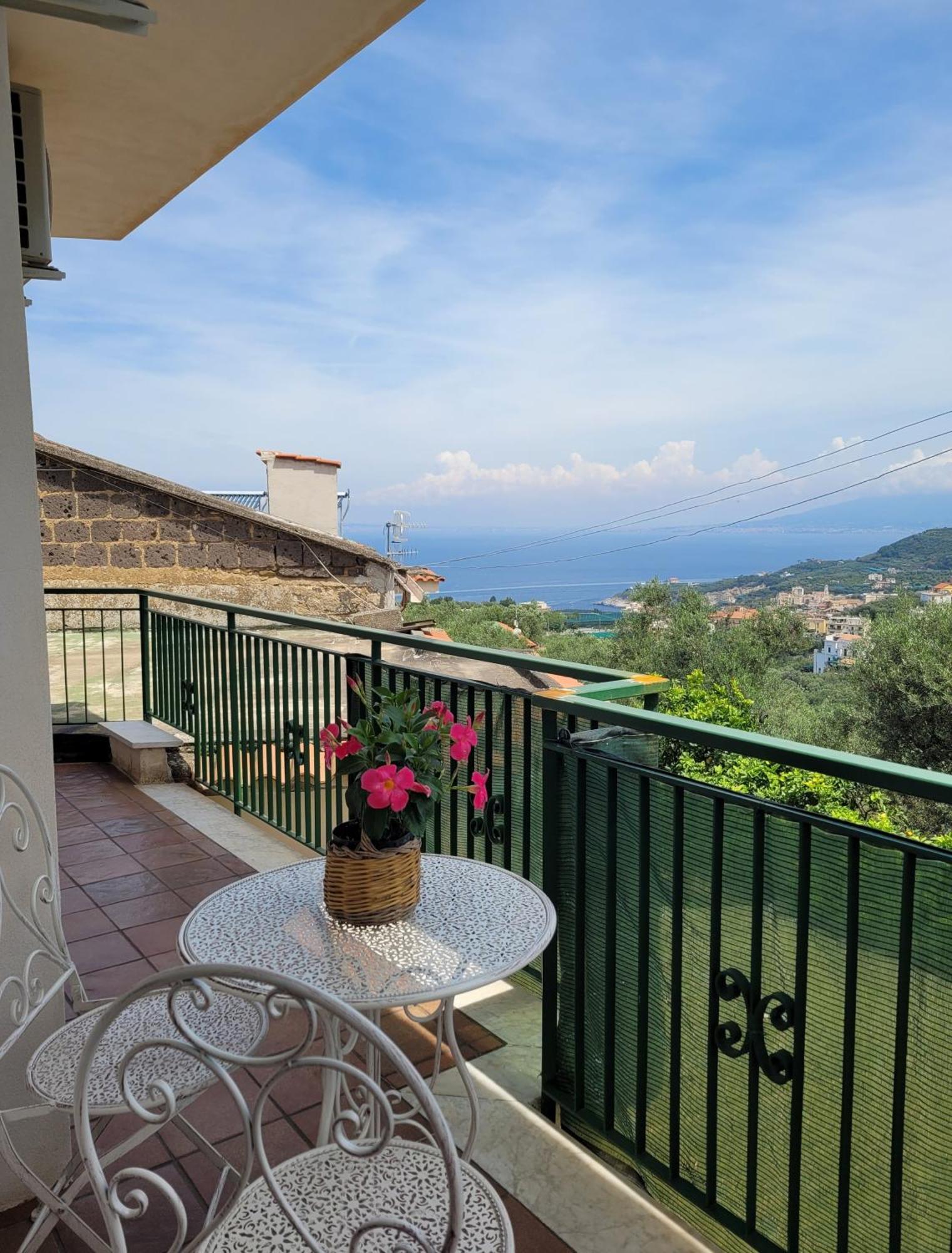 Sun & Relax, Relaxing Location With Seaview Villa Маса Лубрензе Екстериор снимка