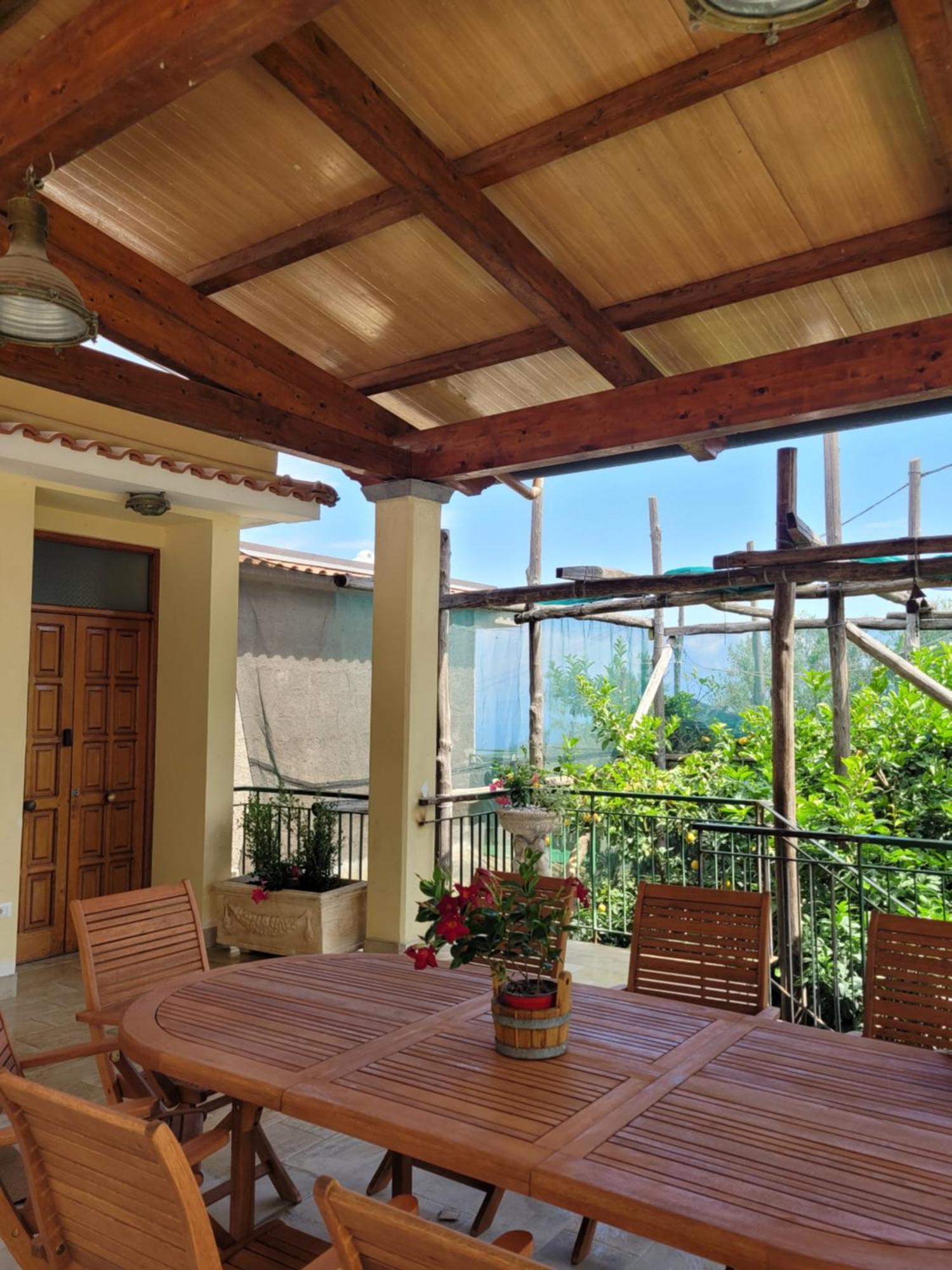 Sun & Relax, Relaxing Location With Seaview Villa Маса Лубрензе Екстериор снимка