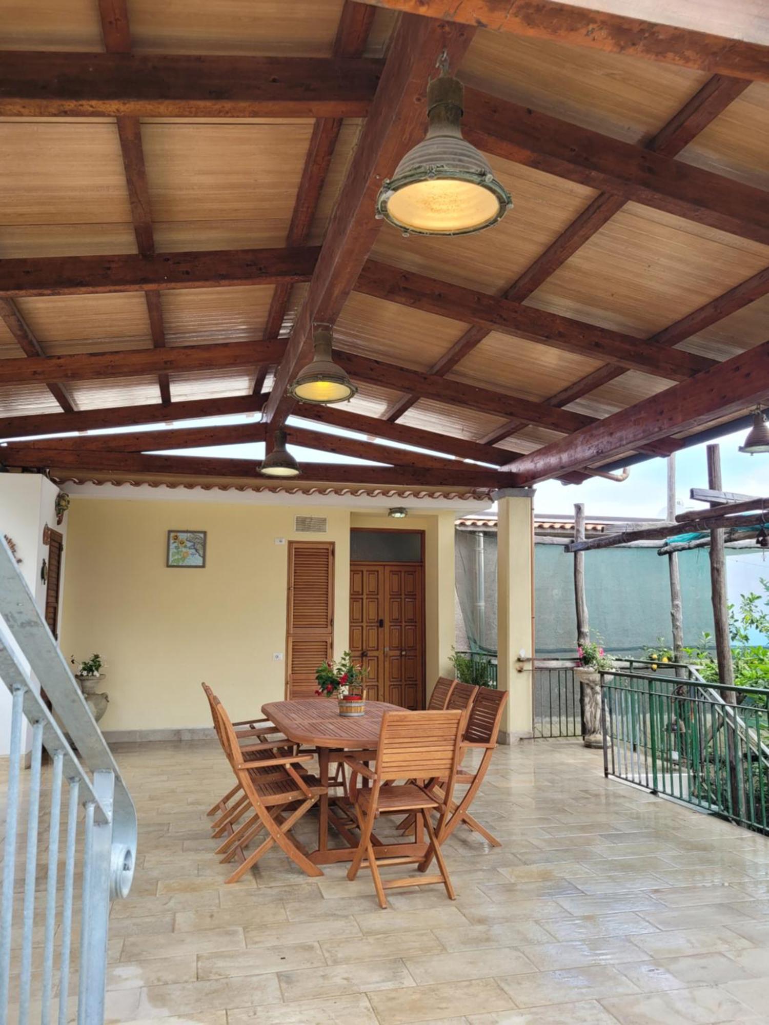 Sun & Relax, Relaxing Location With Seaview Villa Маса Лубрензе Екстериор снимка