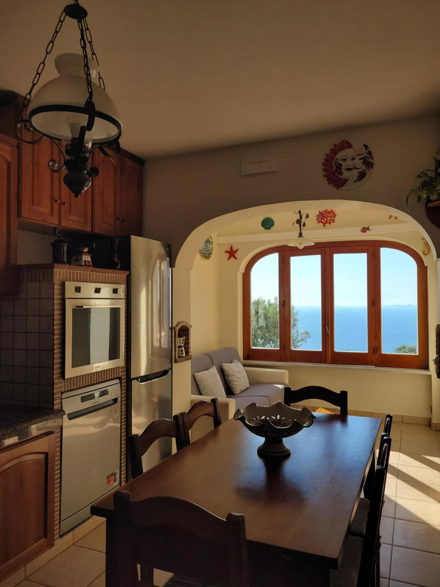 Sun & Relax, Relaxing Location With Seaview Villa Маса Лубрензе Екстериор снимка